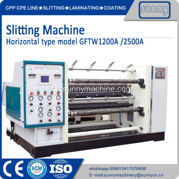 Μηχανή ανατύλιξης Jumbo Roll Slitter Rewinder